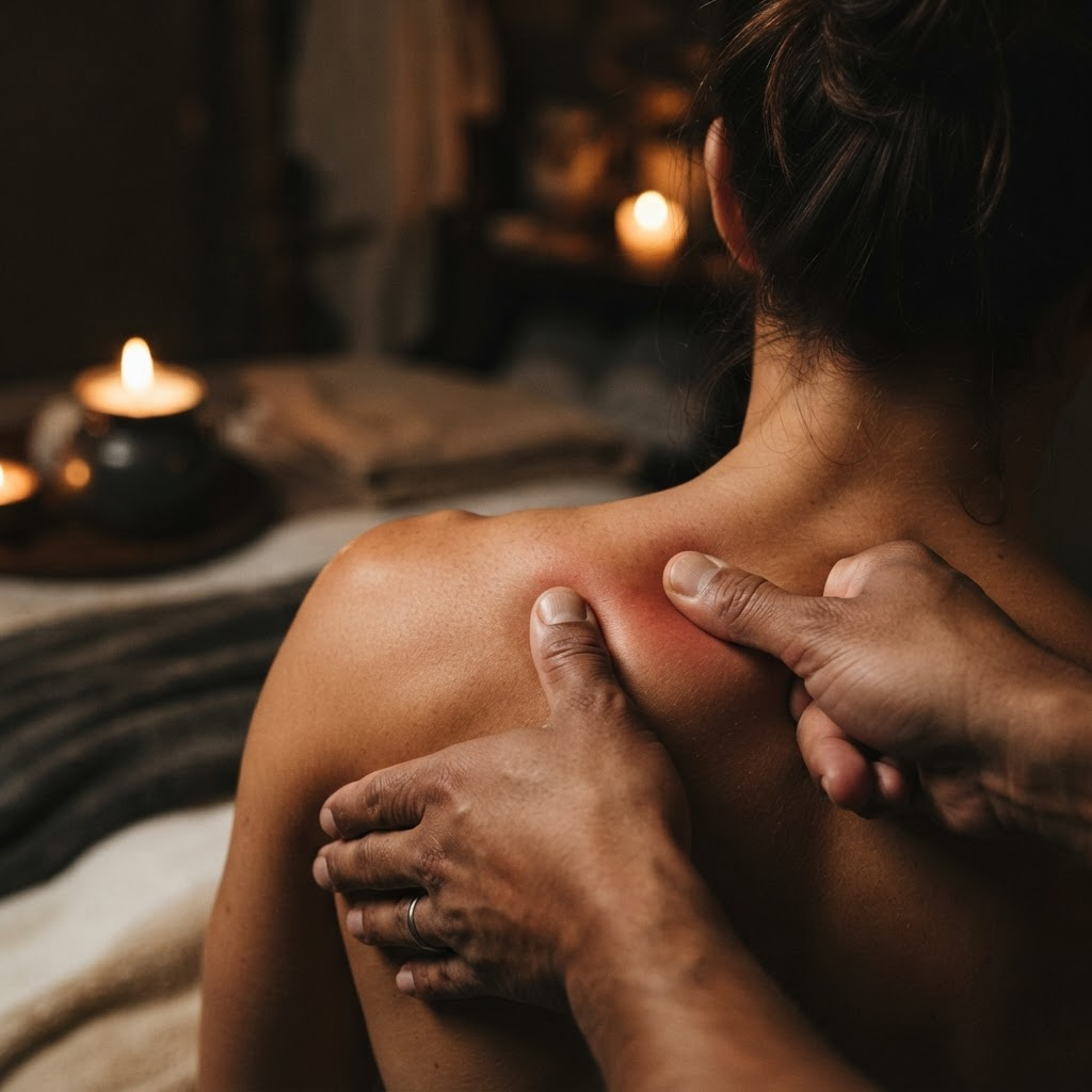 Trigger points dissolve under sustained, intelligent pressure.