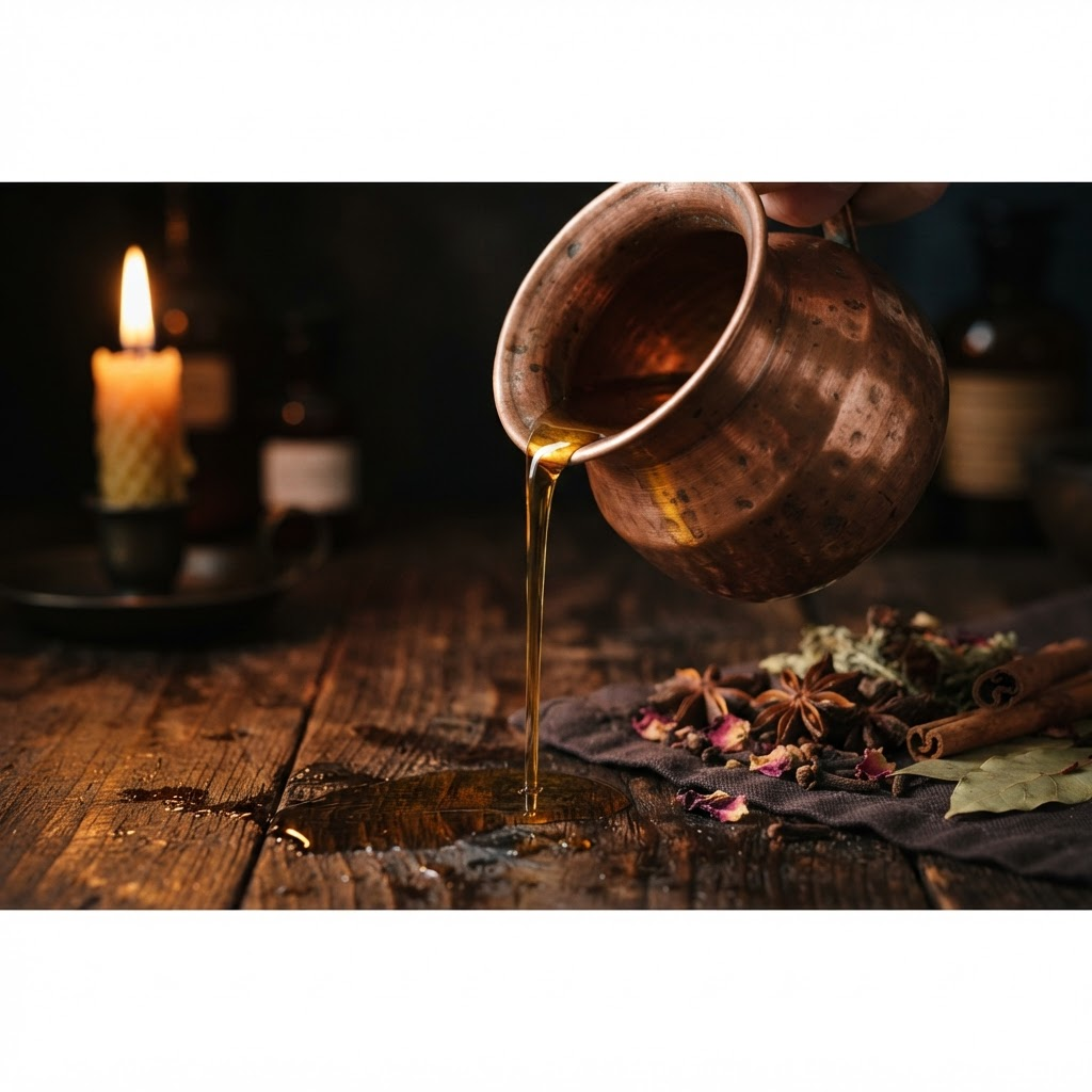 Ayurvedic Oil Massage — arc of a session